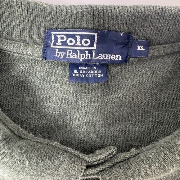 Polo Ralph Lauren Green Polo Shirt Short Sleeve Casual Classic XL - Picture 4 of 6